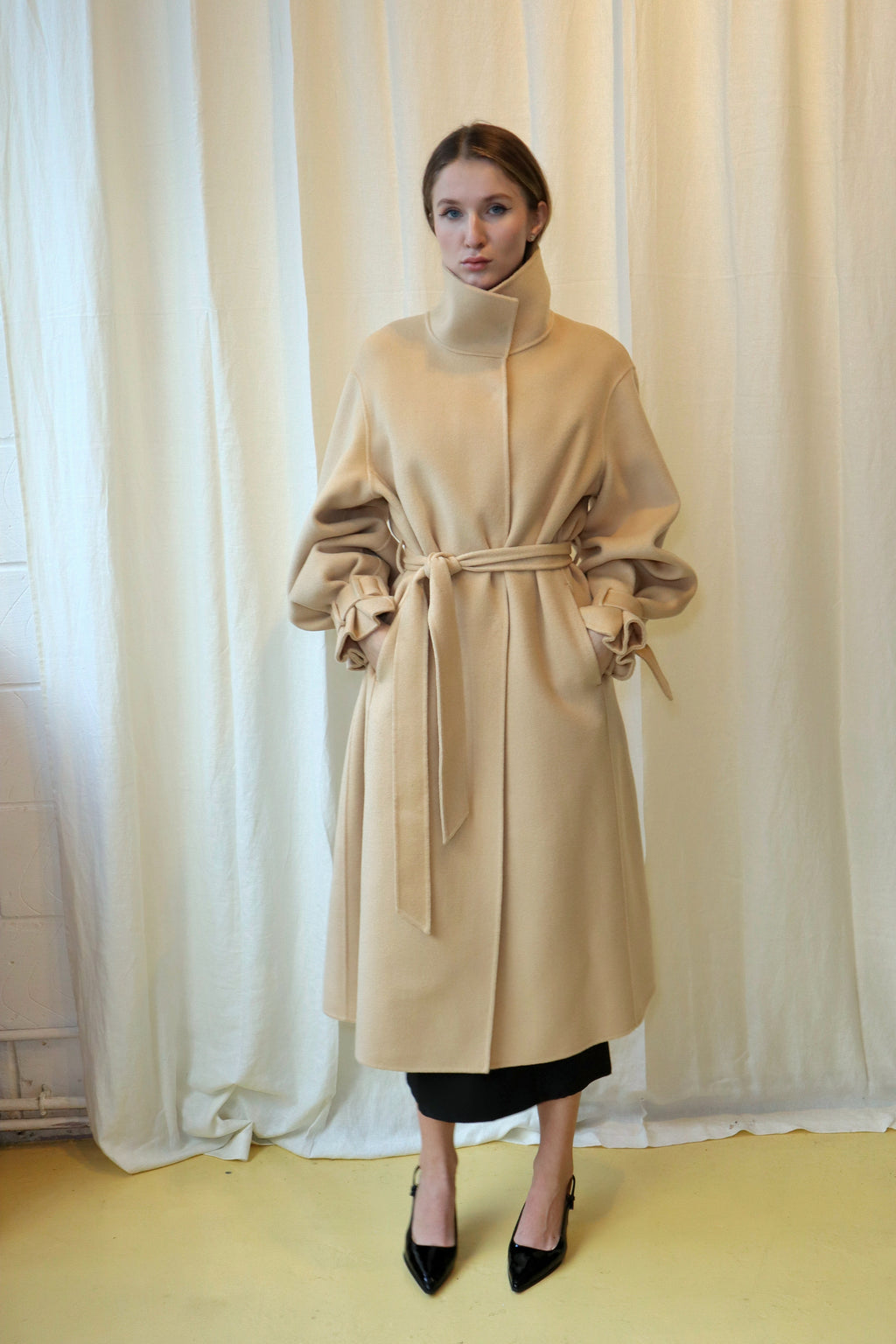 The Melody Drape Coat